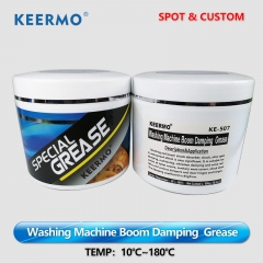 Washing machine boom damping grease