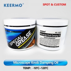 Microscope knob damping oil